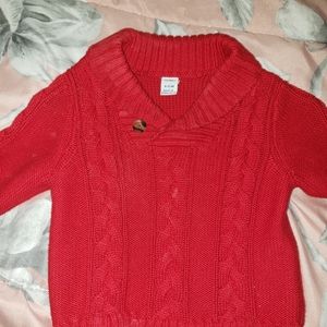Old Navy red sweater